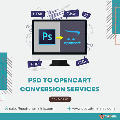 PSD to OpenCart Conversion Services - Professional and Reliable opencart developers psd to opencart conversion web developers web development