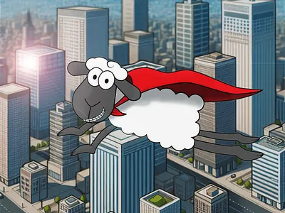 Super Shoupe: Static charged hero character design merch design