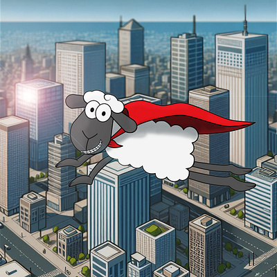 Super Shoupe: Static charged hero character design merch design