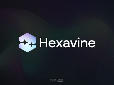 HexaVine Modern Logo Design ai ai logo brand identity brand logo brand mark branding crypto logo design graphic design hexa logo icon identity letter logo logo creation logo designer logodesign logos modern logo
