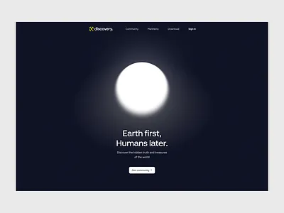 Website Hero Design ai design discovery figma minimalist uiux