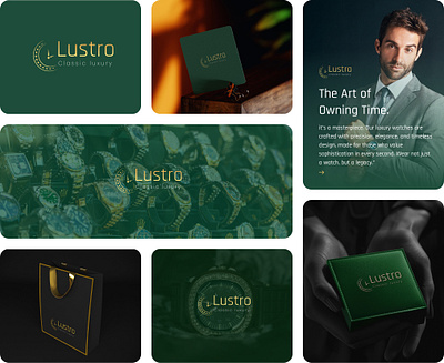 Lustro – Classic Luxury Watch Logo Design brand identity branding classic logo classy branding clean design exclusive brand jewelry logo logo design luxury logo luxury watches minimalist logo modern classic premium watches refined design sophisticated logo timeless design watch logo watch shop