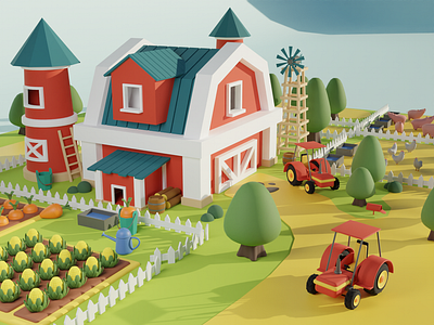 3D Farm 3d