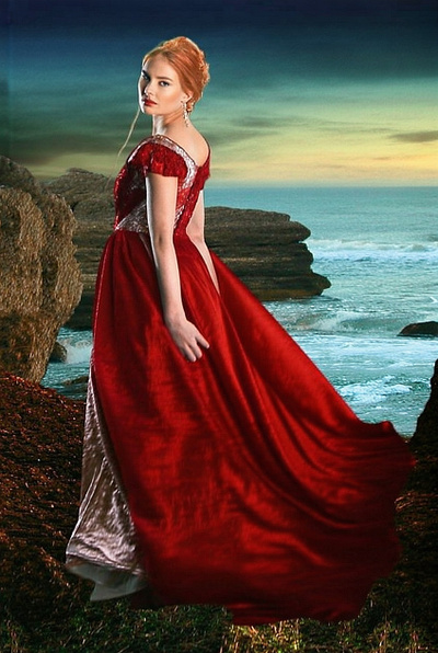Lady by the Sea 2 cover art work graphic design historical romance regency
