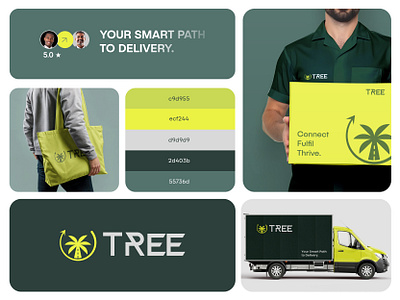 E-commerce logo design, technology platform logo, branding brand identity branding business logo courier logo delivery logo e commerce freelancer design graphic design logo logo design logo designer logo maker minimal logo modern logo technology platform logo tree logo