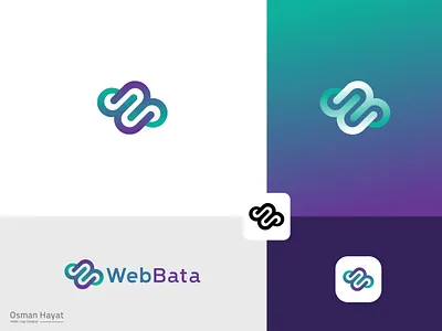Web bata tech Logo Design. Ready logo abstract logo brand identity designer branding financial logo logo tech logo w logo wb app logo wb logo web logo web service logo