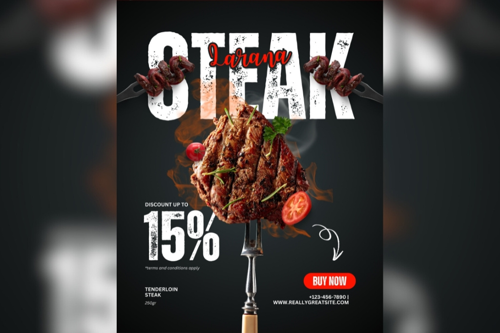 Restaurant Promotional Flyer Design Template branding design digital marketing flyer design inspiration flyers graphic design marketing social media