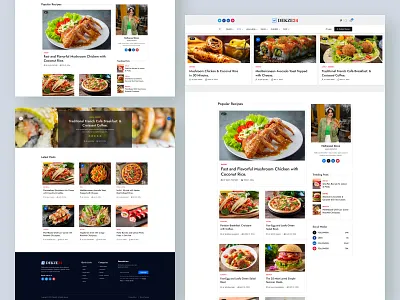 Food Design Website | Landing Page animation branding clean cocktails cooking creative delicious design fingerfood foodie foodlover foodstagram graphic design hautecuisine illustration instafood logo minimal pastry website