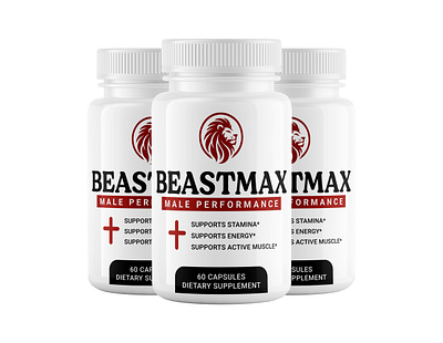 BEASTMAX – Male Performance Supplement beastmax brandidentity designinspiration graphic design graphicdesign illustration label design maleperformance packagingdesign productdesign supplement supplementary