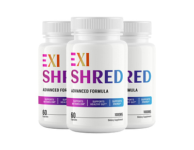 exi shred – advanced formula dietary supplement brandidentity branding design designinspiration graphic design graphicdesign health illustration labeldesign packagingdesign productdesign supplement