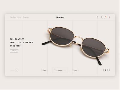 Eyewere website art branding design eye eyewere figma graphic design landing page lenskart logo spacs sunglass ui ux