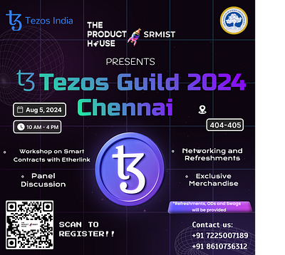 Social Media Post for Tezoz Guild Chennai 2024 post ui