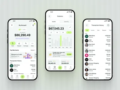 Finance Mobile App Design app design app designer design figma uiux finance finance mobile app design fintech mobile app mobile app design payment app payment app designer ui ui ux design