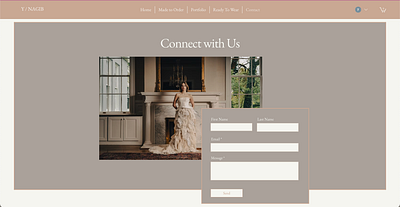 Youssef Nagib - Couture E-Commerce Platform braning e commerce fashion graphic design ui website