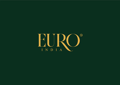 EURO INDIA: A Luxury Logo & Brand Identity creative branding.