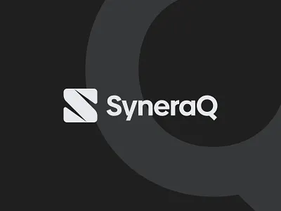 SyneraQ - Cybersecurity Identity Exploration brand design brand identity branding cybersecurity designexploration geometriclogo logo minimal minimaldesign modern logo s letter s logo s mark typography