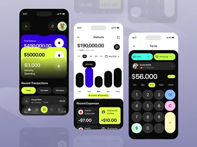 crypto currency wallet mobile ui design blockchain clean crypto portfolio crypto wallet cryptocurrency cryptocurrency app digital wallet finance minimal mobile mobile app modern ui wallet app
