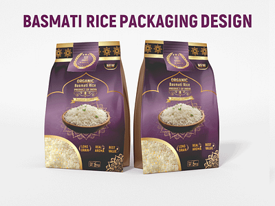 Premium Organic Basmati Rice Packaging Design – Food Branding basmatirice brandpackaging creativepackaging designixa foodbranding foodlabeldesign foodpackaging graphic design labeldesign luxurypackaging modernpackaging organicpackaging packagingdesign packagingdesigner packaginginspiration productdesign productpackaging retailpackaging ricepackaging