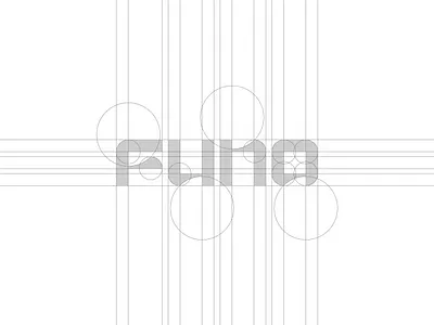 Funa - Modern typography logo brand brand logo branding design geomatric logo golden ratio logo graphic design grid icon logo logo grid minimal minimalist modern name propotionsl logo style symbol type typography