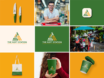 Food Cart Logo | Street Food Logo and branding Design a logo brand book brand kit branding design food cart food cart logo food logo gradeint iconic identity jung food logo logo design modern pizza logo restaurant logo s logo street food logo t logo