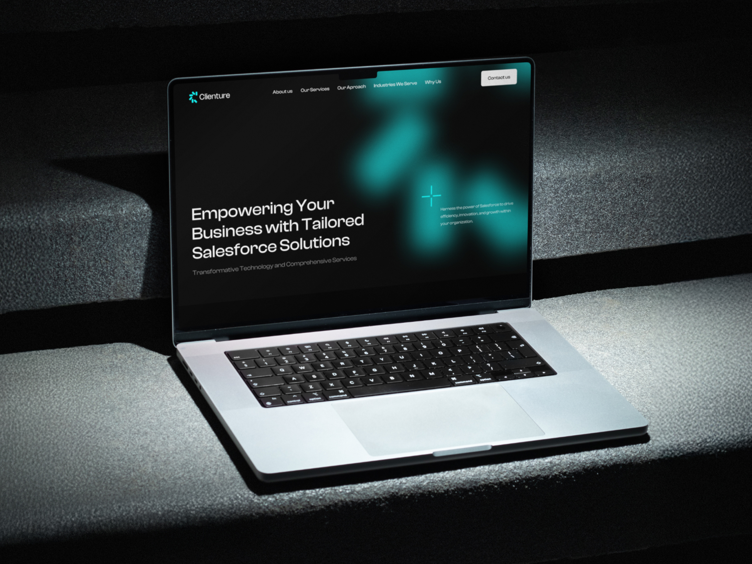 Example of Clienture – Branding & Web Design for Salesforce Solutions