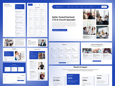 Relentless CTO – Professional Website Design design graphic design ui userexperiencedesign ux uxuidesigner web design