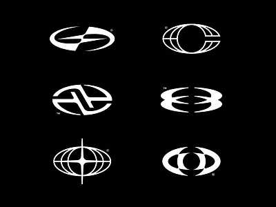 Oval Logos graphic design logo logo design logo designer logo designers logo designs logomark logomarks logos symbol symbols