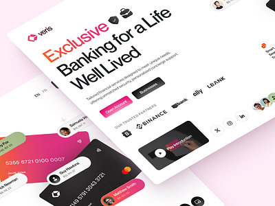 UI-UX for FinTech design interface product service startup ui ux web website