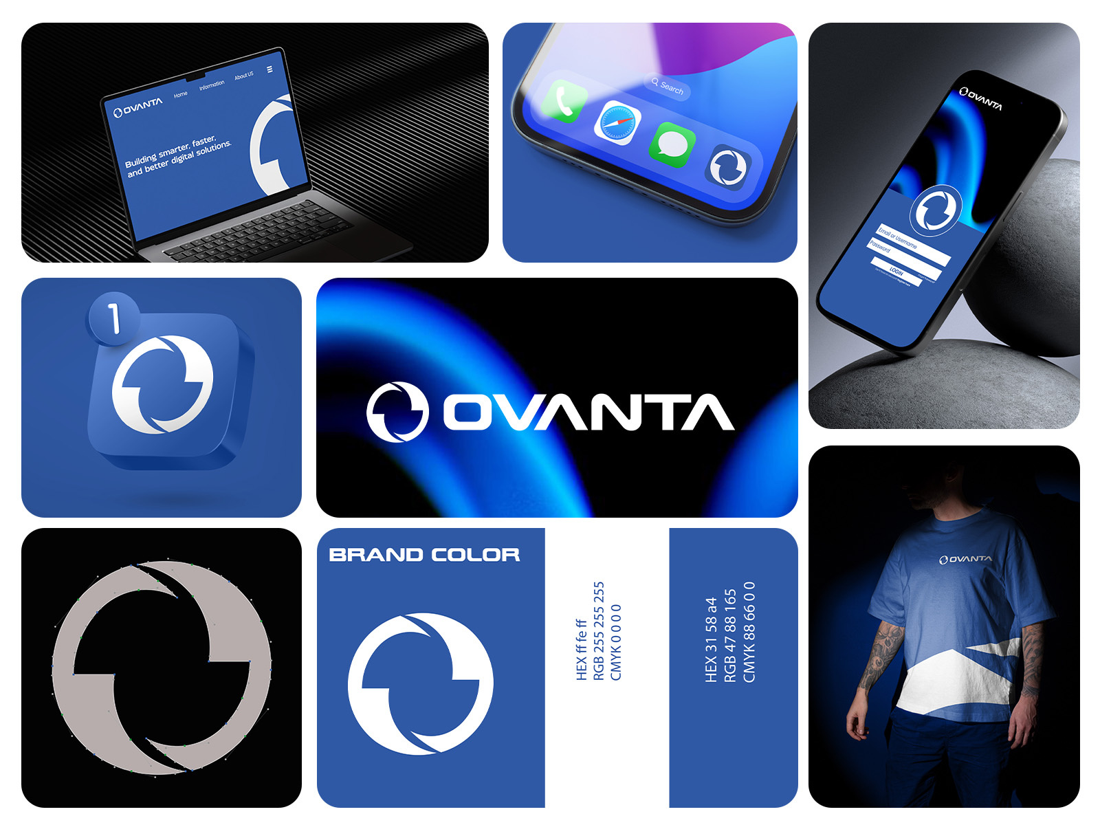 Futuristic Tech Logo & Branding Design branding graphic design logo logo o o logo o tech logo tech company logo tech logo