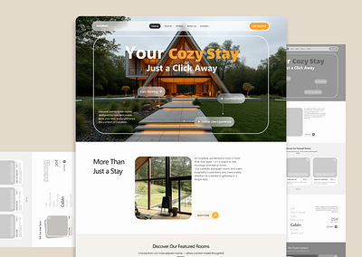 CozyNest – Stay Experience Website