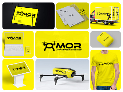 Creative Drone Logo – Letter O Turned into Icon branding drone logo etter o turned into icon logo logo design o company logo o drone company logo o drone logo omor logo