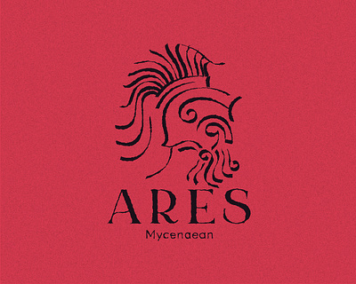 Ares mark branding design graphic design illustration logo mythology typography ui ux vector