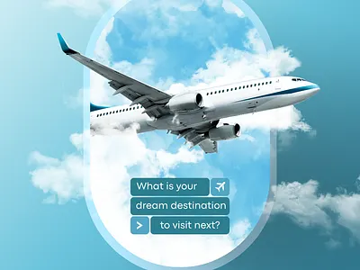 Airline poster design poster