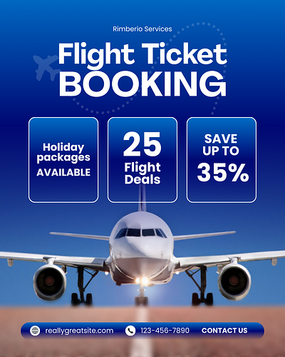 ticket agency poster design