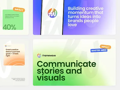 Gradient Pitch Deck Design for Startups ai pitch deck b2b branding corporate creative deck gradient gradient design graphic design investor deck modern pitch deck pitchdeck ppt presentation slide slide deck social media report specialist report visual design