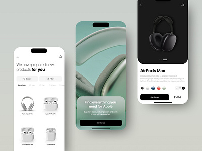 apple - app design adobe xd app app design branding design figma graphic design icon illustration landing page logo product design product photography typography ui ux vector web