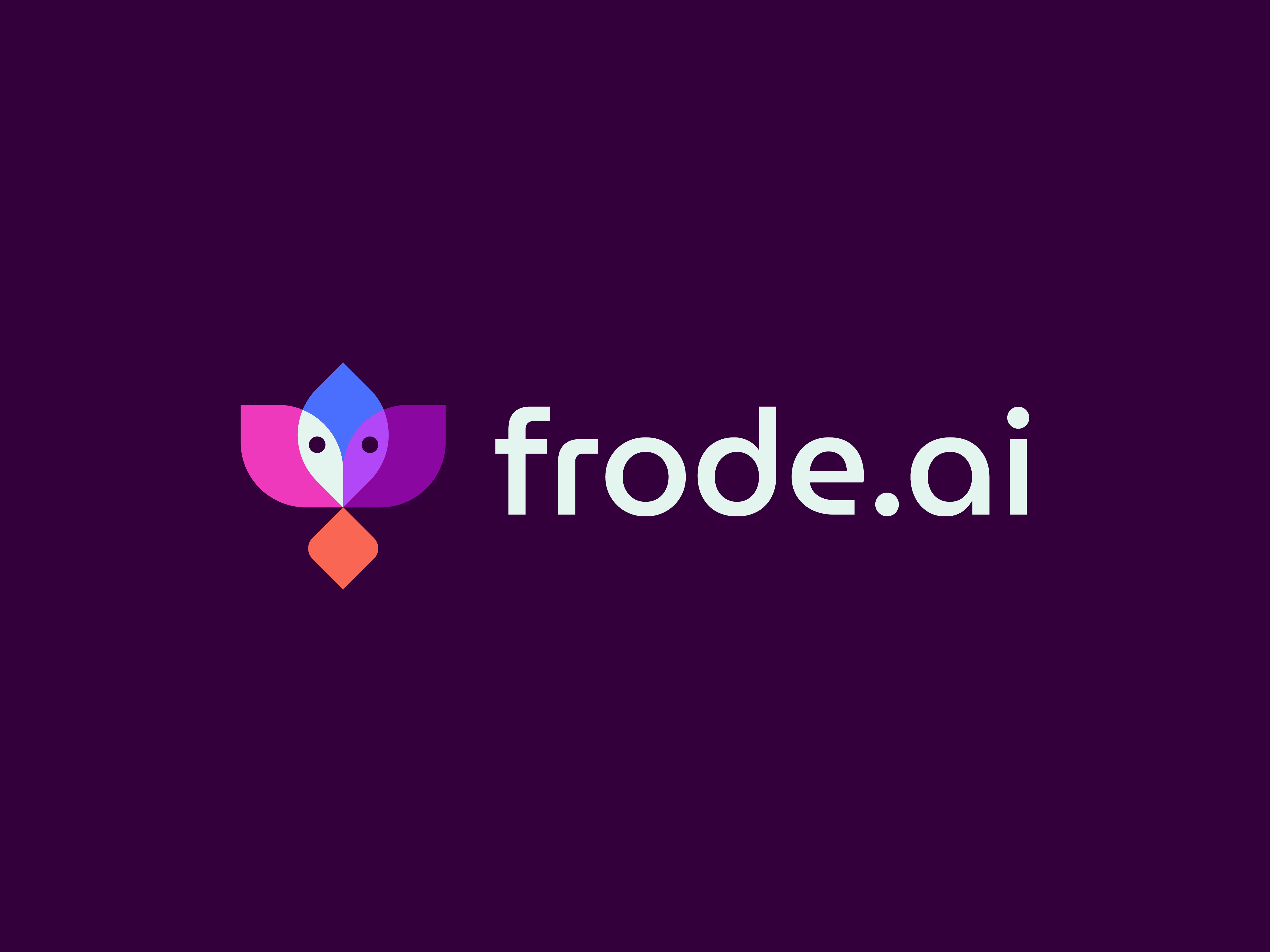 frode.ai ai logo bird bird logo brain flower health logo logo design lotus lotus logo mental mental health owl owl logo wisdom wise