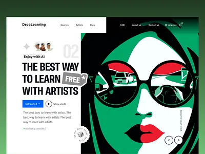 Learning Website course website education education ux education website hero section learning learning platform online course online education online teaching website design