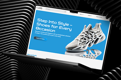 Cartly | E-commerce website | Landing page | Hero section apps design branding design home page illustration landing page logo ui ux design web design
