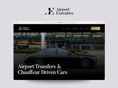 AE—Web Design branding framer high end logo luxury monogram web design