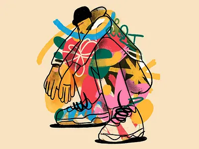 Urban Street Style Illustration abstract lines art fusion artistic freedom character design contemporary illustration creative sketch digital graffiti expressive art graffiti style hip hop line drawing modern sketch pop culture street art street culture urban illustration urban vibe youth culture