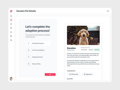 PawPlace - Pet Adoption Dashboard Flow UI UX Design adoption animal adoption charity dashboard donation flow pet adoption pet app pet care pet dashboard pet dashboard design pet design pet platform pet shop pet store pet web app pet website petshop ui ui ux design