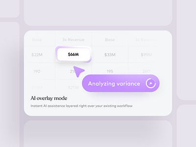 Synthi - a finance planning & analysis bento cards bento card business analytics data visualization fintech ui productivity app saas saas bento card ui design visual design
