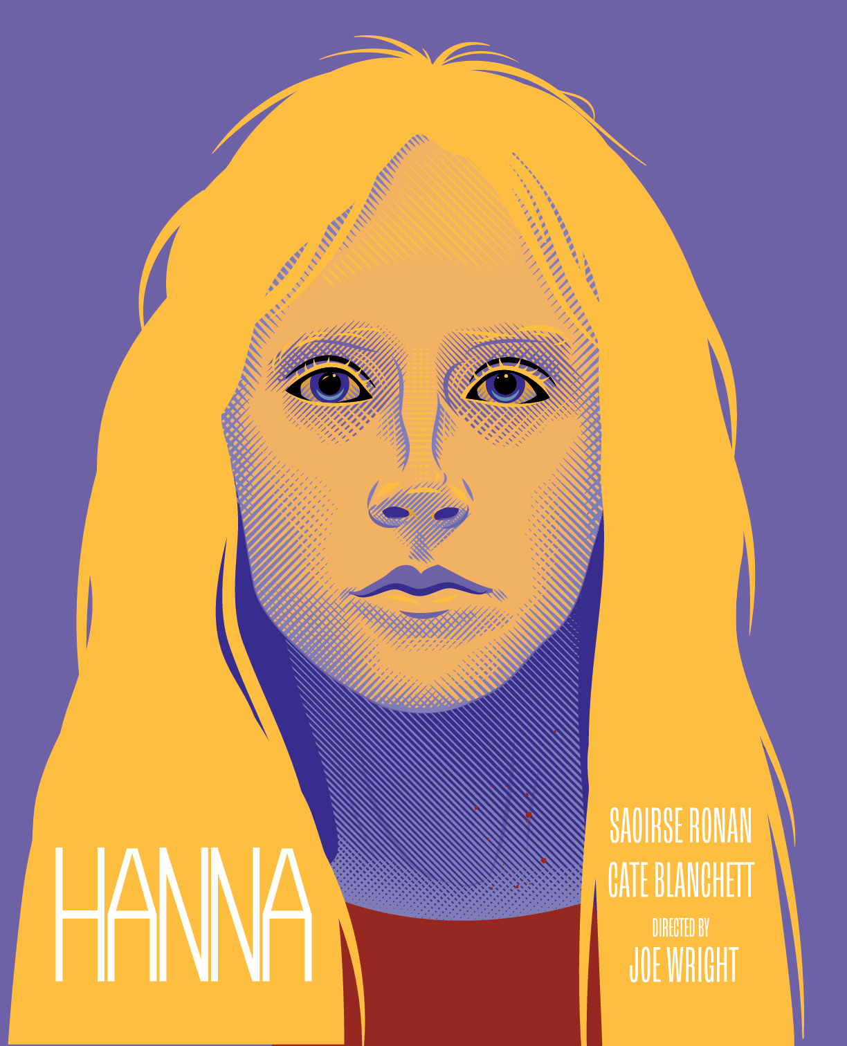Hannah art design digitalart illustration illustrator movieposter poster posterart posterdesign vector