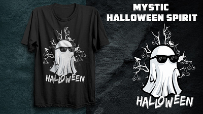 Premium Halloween T-Shirt Design darkart halloweendesign merchdesign premiumdesign scaryart spookyseason streetwear tshirtdesign vectorart