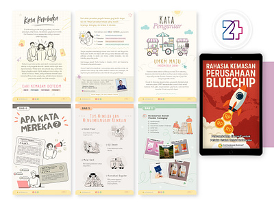 Ebook Creative Layout design graphic design