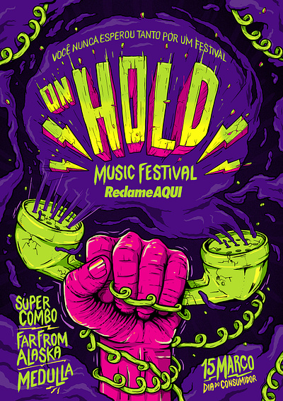 PROMOTIONAL FOR ON HOLD MUSIC FESTIVAL