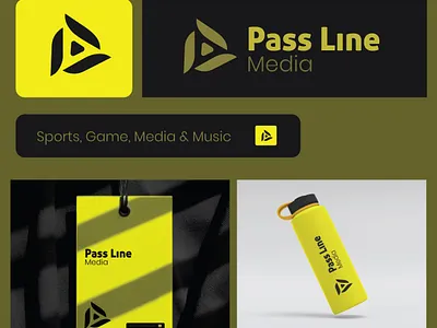 Media Logo For Sell branding design graphic design illustration letter logo logo logo design media media logo play vector