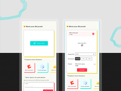 File Converters: Modern Neo Brutalism app app design branding design graphic design illustration logo ui ux vector