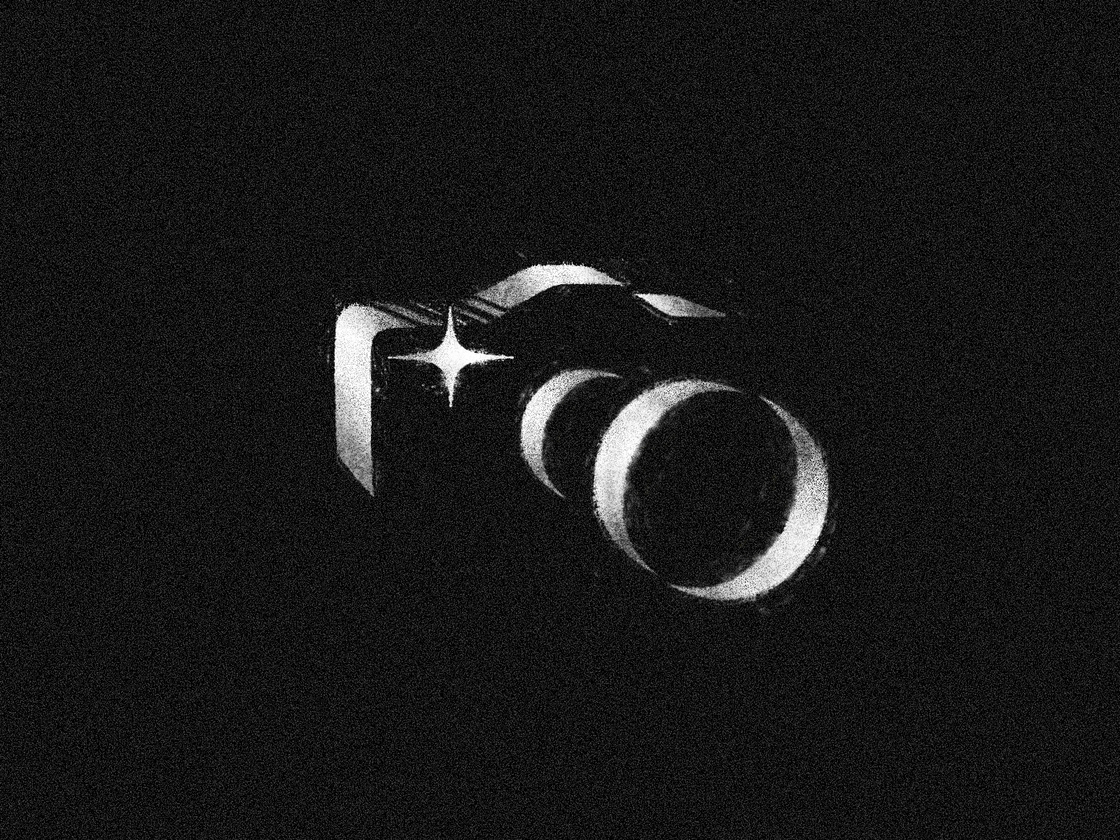 Minimal Light ✦ Logo cam camera eclipse flash lens light logo logodesign logotype minimal moon moonlight photo photography shooting space star telelens telephoto zoom